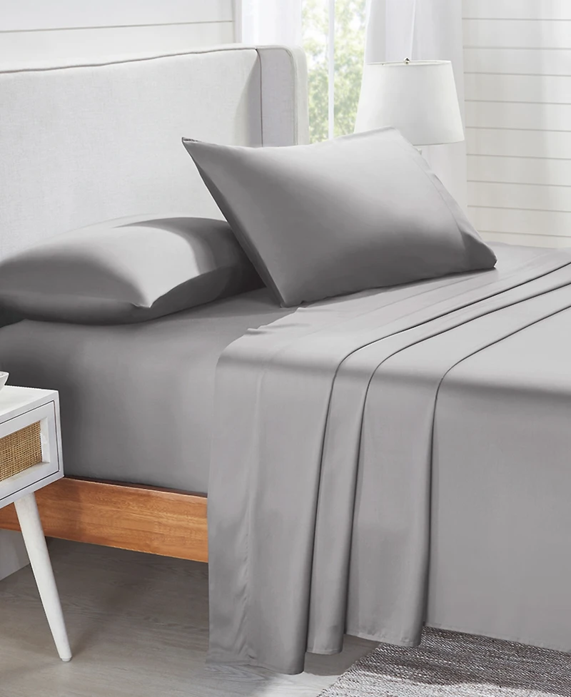 King 4 Piece Rayon from Bamboo Deep Pocket Sheet Set