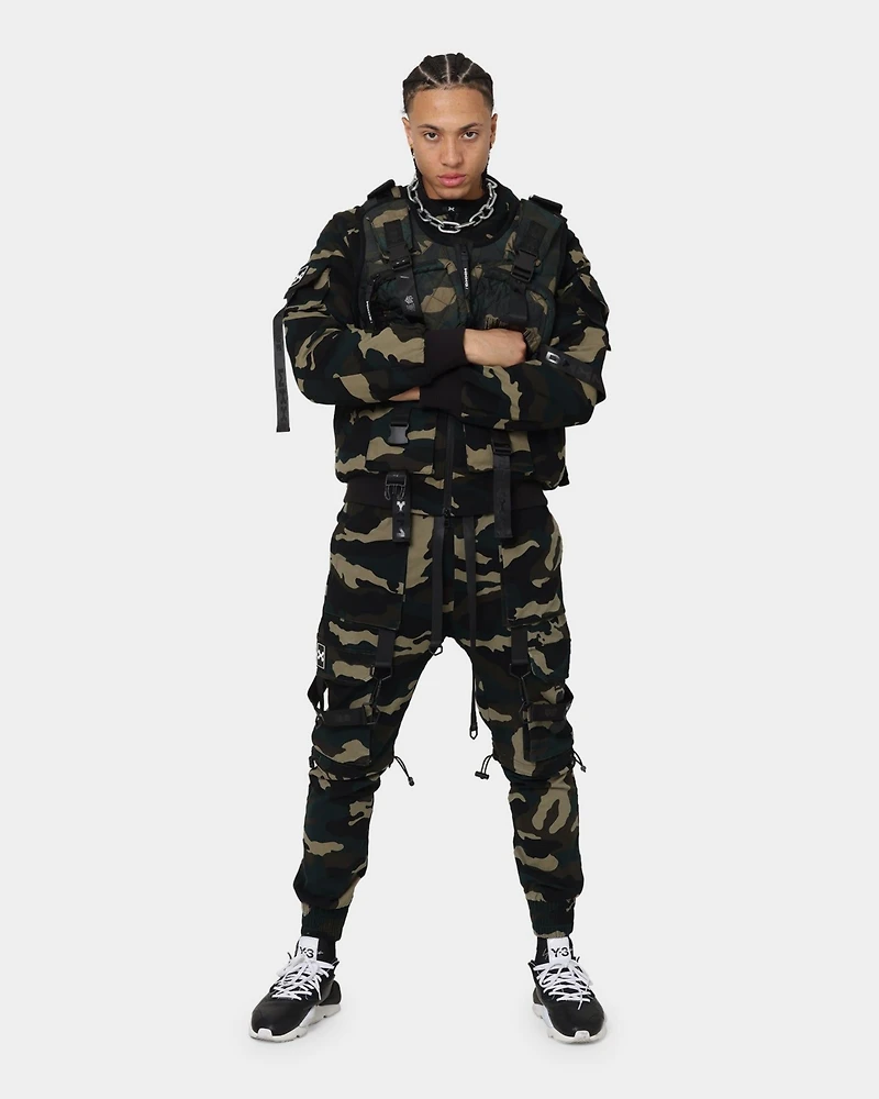 Dxxmlife Men's L-4 Camo Surplus Jogger