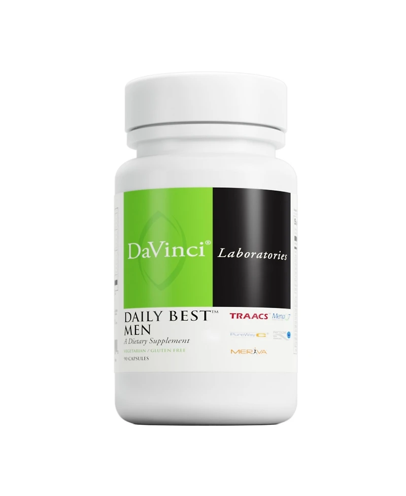 DaVinci Laboratories DaVinci Labs - Daily Best Men - A Dietary Supplement with Vitamin B6, Vitamin B12 Vitamin C, Vitamin K2, and More