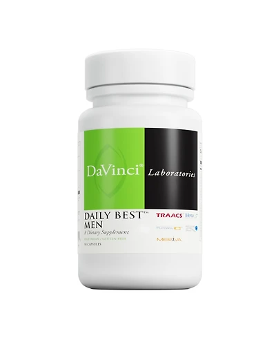 DaVinci Laboratories DaVinci Labs - Daily Best Men - A Dietary Supplement with Vitamin B6, Vitamin B12 Vitamin C, Vitamin K2, and More