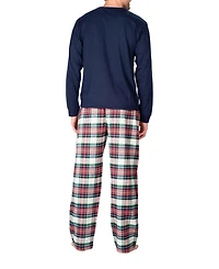 Sleep Hero Men's Flannel Pajama Set