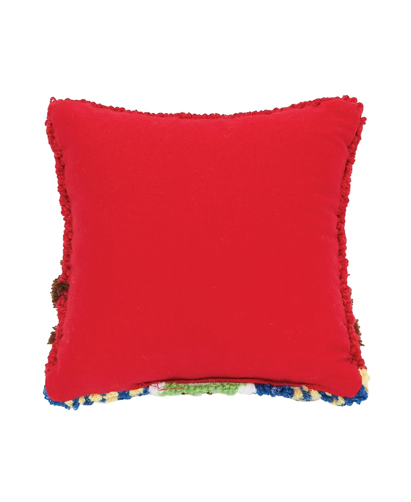 Nutcracker Hooked Throw Pillow