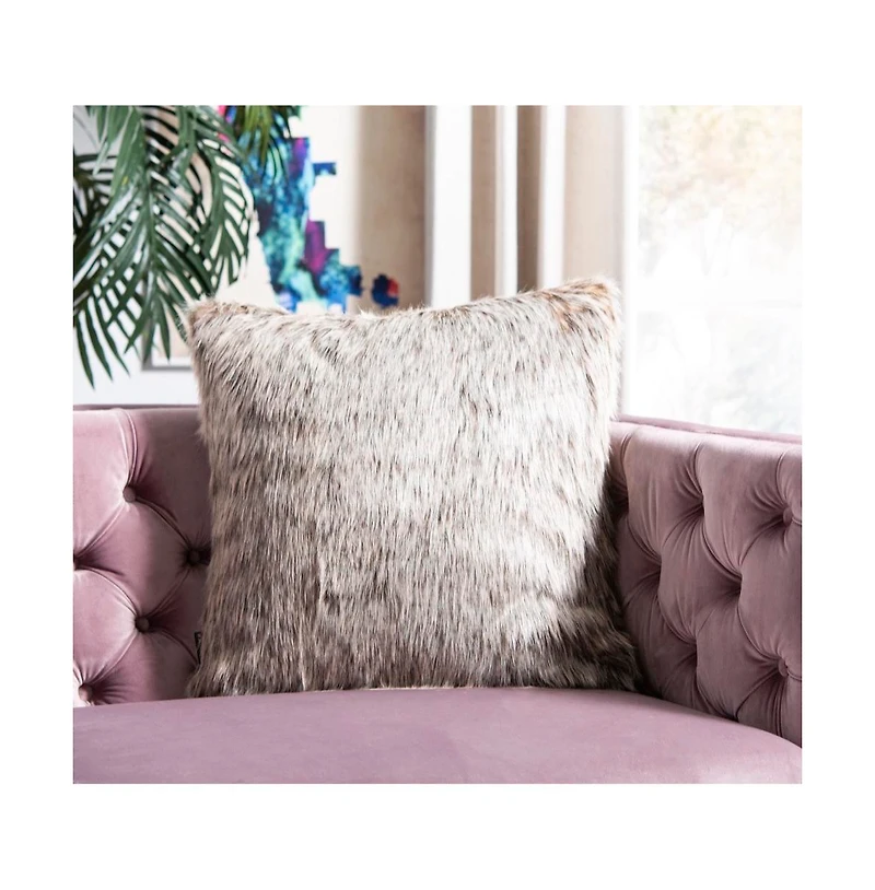 Safavieh Dusty Fur 20" x 20" Pillow