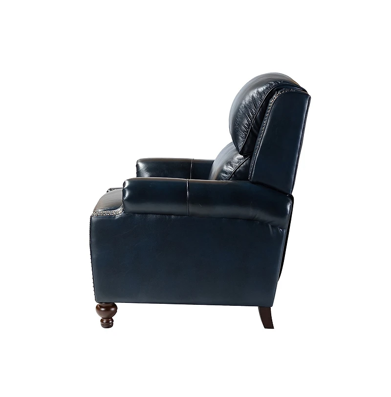 Franco Genuine Leather Manual Recliner