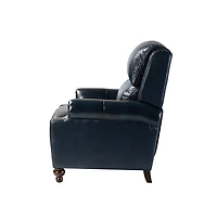 Franco Genuine Leather Manual Recliner