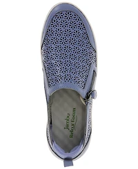 Jambu Women's July Wide Slip- On Zip Sneakers