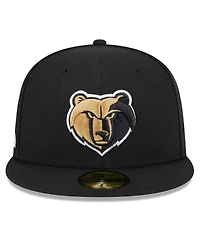 Men's New Era Black Memphis Grizzlies 2023/24 City Edition Alternate 59FIFTY Fitted Hat