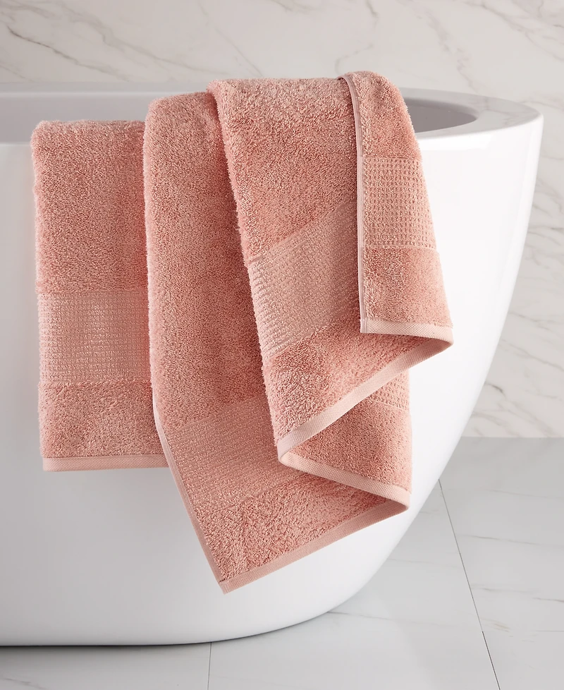 Oake Organic Cotton 2-Pk. Bath Towel, 30" x 56", Exclusively at Macy's