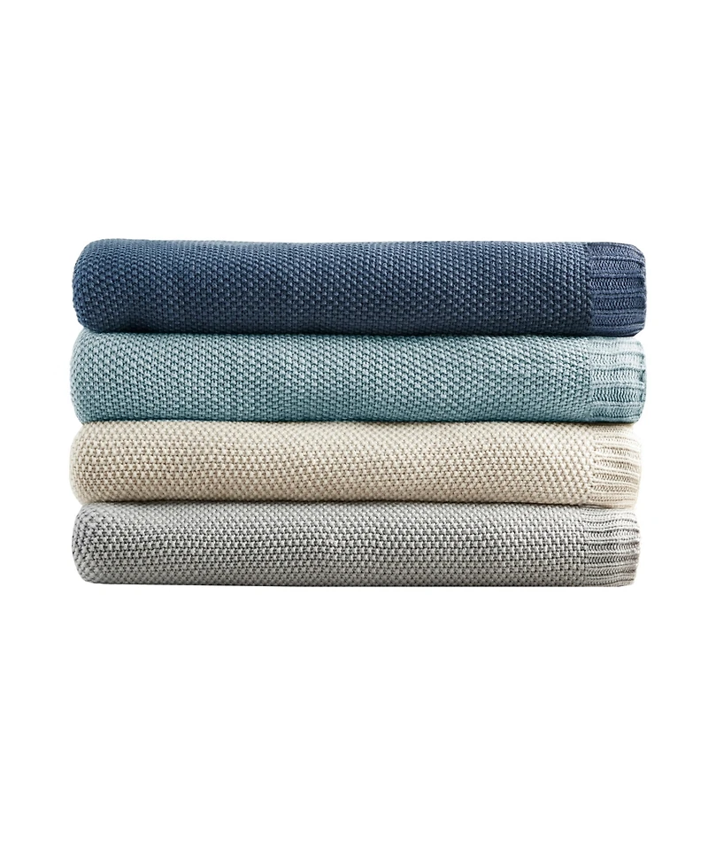 Ink+Ivy Bree Classic Knit Blanket