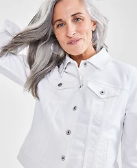 Style & Co Petite Classic Denim Jacket, Created for Macy's