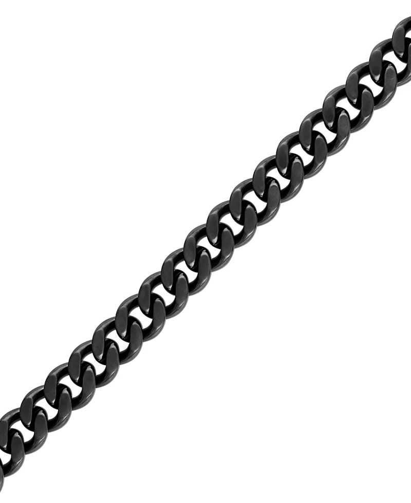 Bulova Gray & Rose Gold-Tone Ip Stainless Steel Link Bracelet