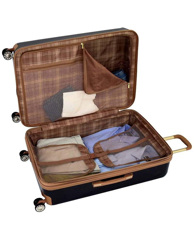 London Fog Regent 31.5" Check-in Expandable Spinner, Created for Macy's