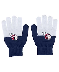 Women's Wear by Erin Andrews Cleveland Guardians Color-Block Gloves