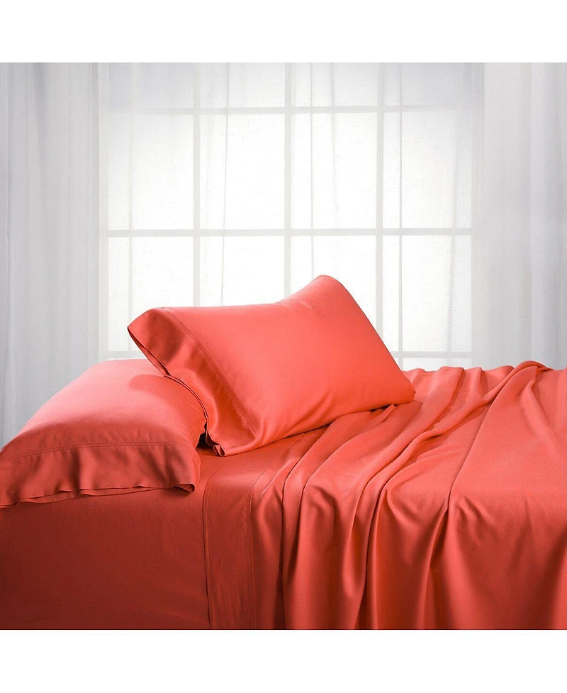Viscose from Bamboo Cotton Hybrid Sheet Set, Split King