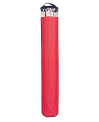 Northlight 41" Clear Zip Up Christmas Gift Wrap Storage Tube Bag, Holds 15-20 Rolls
