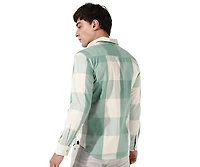 Campus Sutra Men's Cotton Buffalo Check Shirt