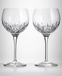 Waterford Lismore Essence Wine Balloon 17oz, Set of 2