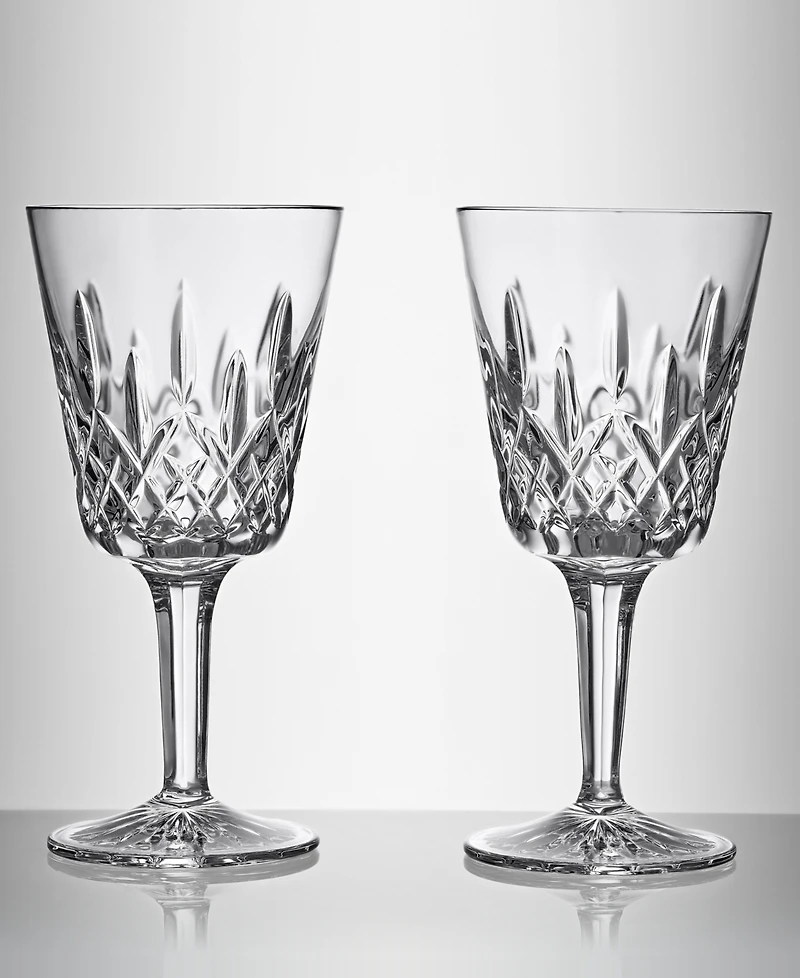 Lismore 9 Oz Goblets, Set of 2