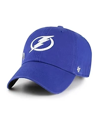 Women's '47 Brand Blue Tampa Bay Lightning Confetti Clean Up Adjustable Hat