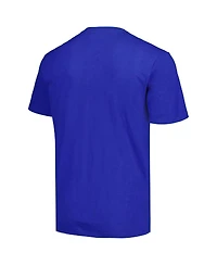 Men's Mitchell & Ness Royal Distressed Golden State Warriors Hardwood Classics Legendary Slub T-shirt