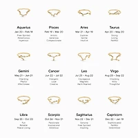 Constellation Zodiac - Gold