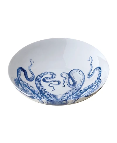 Caskata Lucy Octopus Wide Serving Bowl