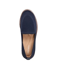 Easy Spirit Women's Valina Knit Easy-On Flat Loafers
