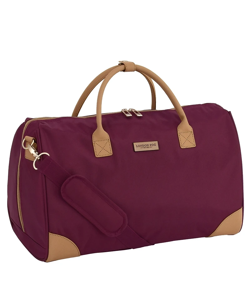 London Fog Regent 20" Duffel Weekender Satchel, Created for Macy's