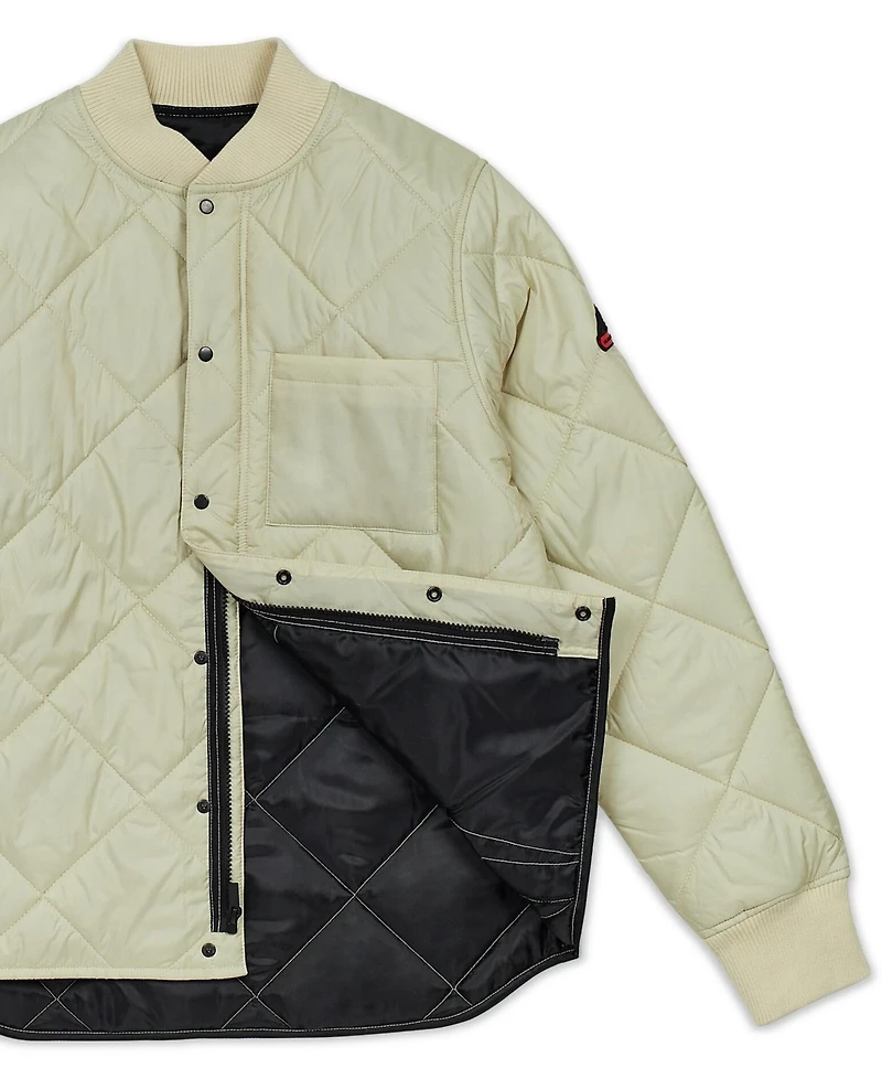 Reason Men's Quilted Shirt Jacket