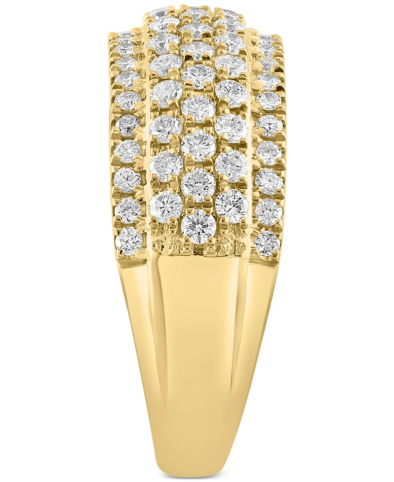 Effy Diamond Pave Multirow Ring (7/8 ct. t.w.) in 14k Gold