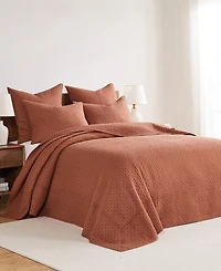 Levtex Cross Stitch Stitching 3-Pc. Bedspread Set, Queen