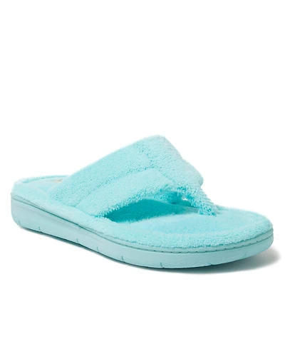 Dearfoams Women's Wrenley Terry Thong Slippers