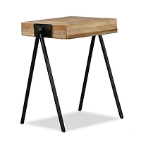 Side Table Solid Reclaimed Teak