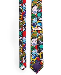 OppoSuits Men's Pokemon Tie - Pokeball Necktie - Formal And Casual - Including 1 Tie - Multicolor