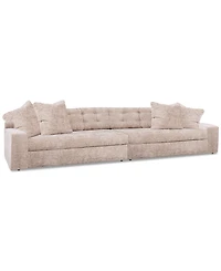 Pherie 152" 2-Pc. Fabric Sofa, Created for Macy's