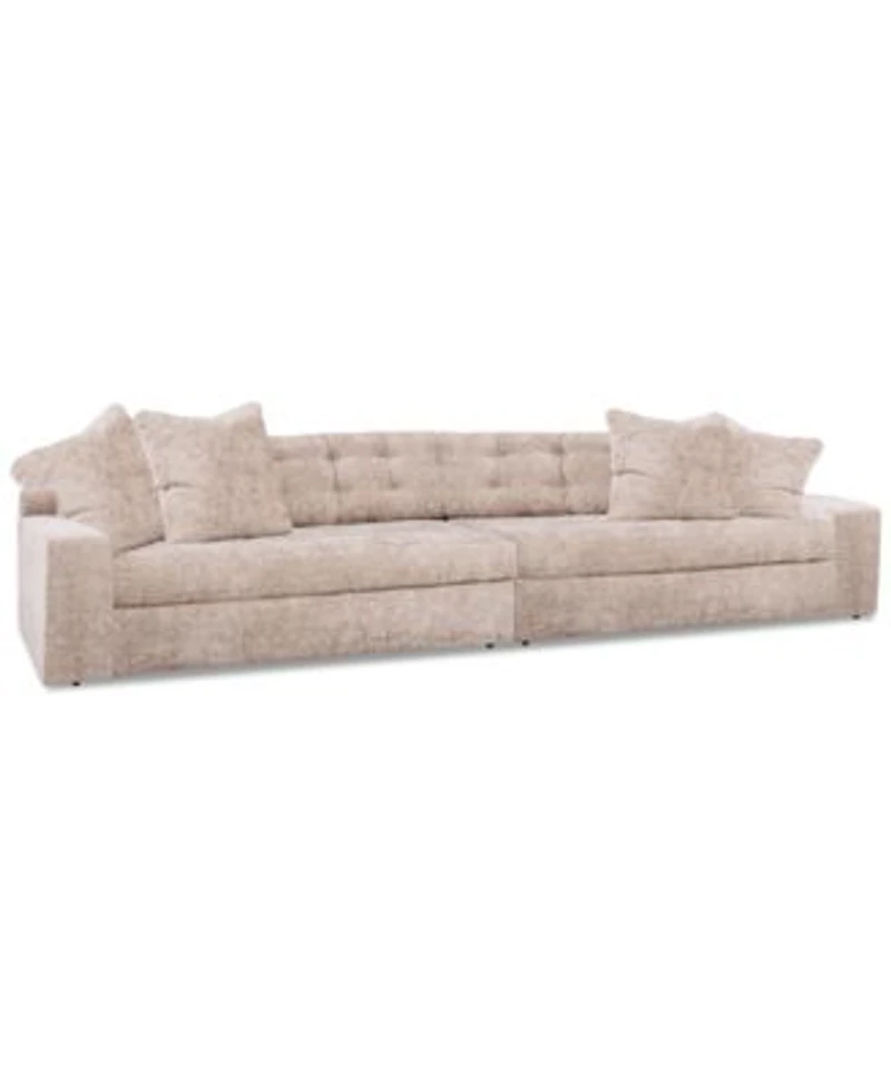 Pherie Fabric Sectional Collection Created For Macys