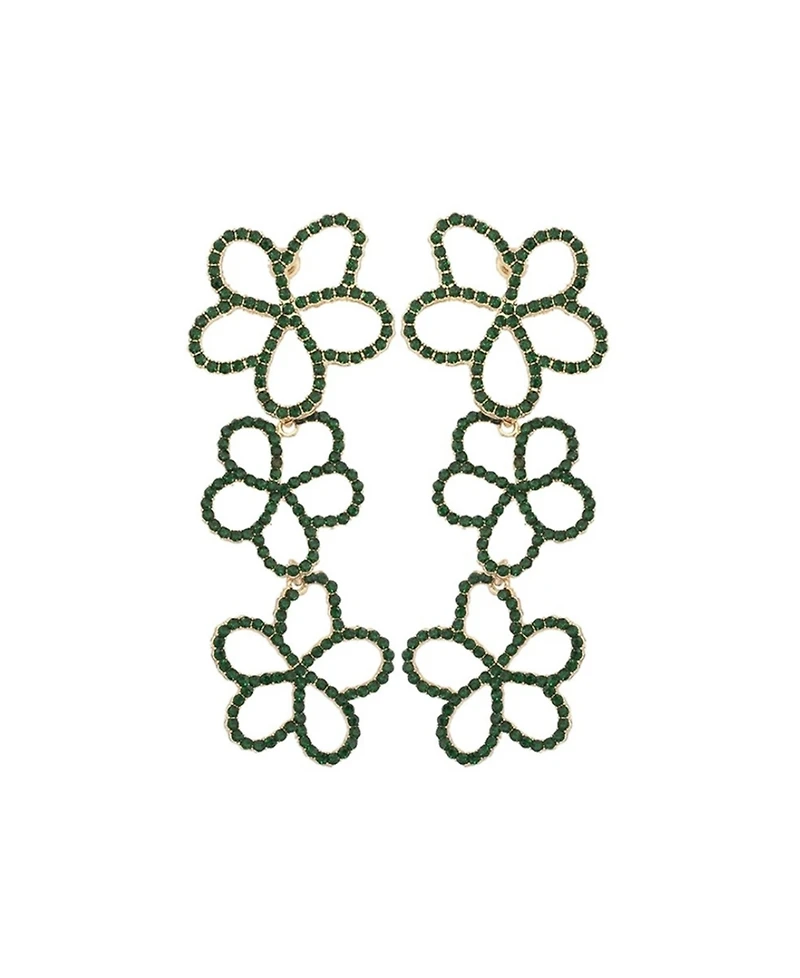 Accessory Concierge Pave Posey Drop Earrings