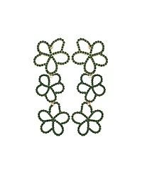 Accessory Concierge Pave Posey Drop Earrings