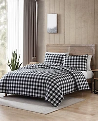Closeout! Eddie Bauer Mountain Plaid Comforter Set