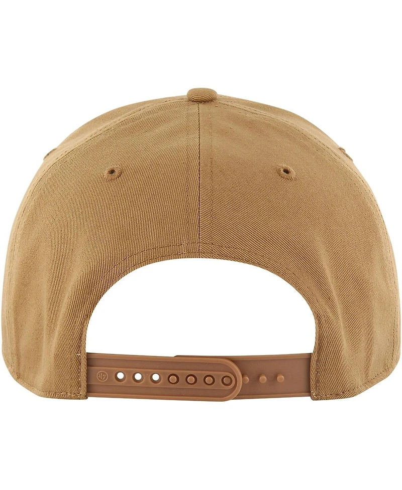 Men's '47 Brand Tan Pittsburgh Penguins Barnes Hitch Adjustable Hat