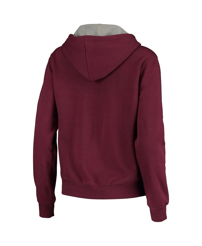 Women's Colosseum Maroon Texas A&M Aggies Loud and Proud Pullover Hoodie