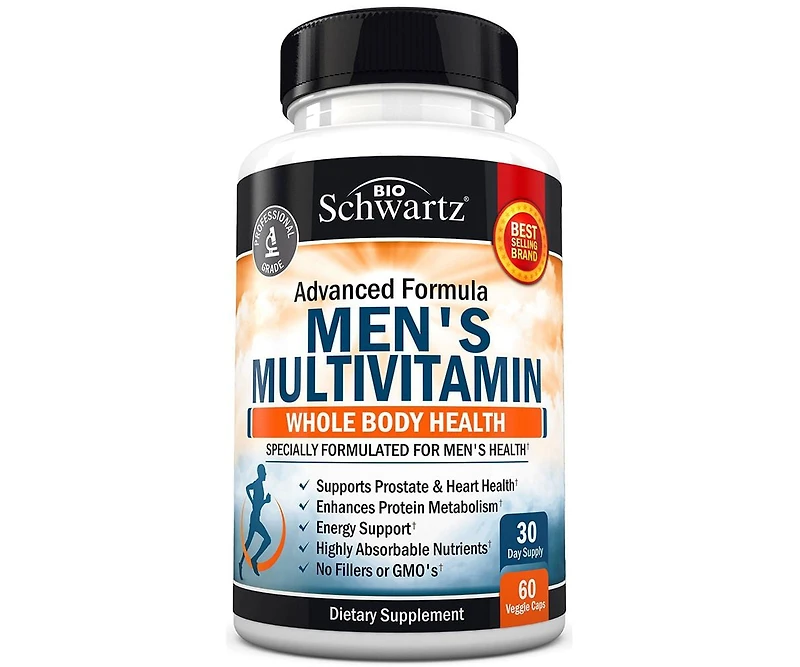 BioSchwartz Men's Multivitamins, Bioschwartz, 60ct