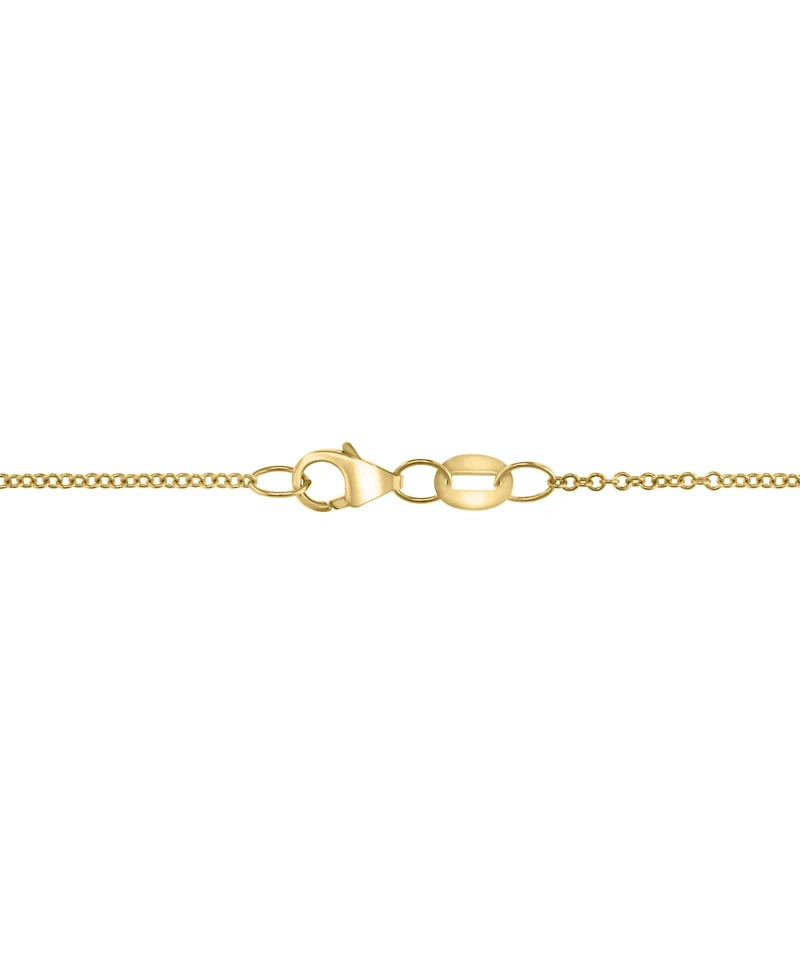Effy Multi-Gemstone (5-7/8 ct. t.w.) & Diamond (1/2 ct. t.w.) 18" Pendant Necklace in 14k Gold