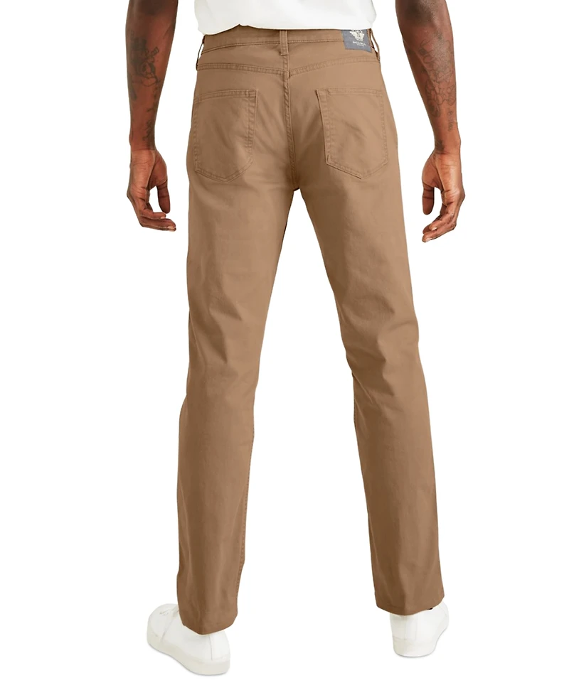 Dockers Men's Jean Cut Straight-Fit All Seasons Tech Khaki Pants
