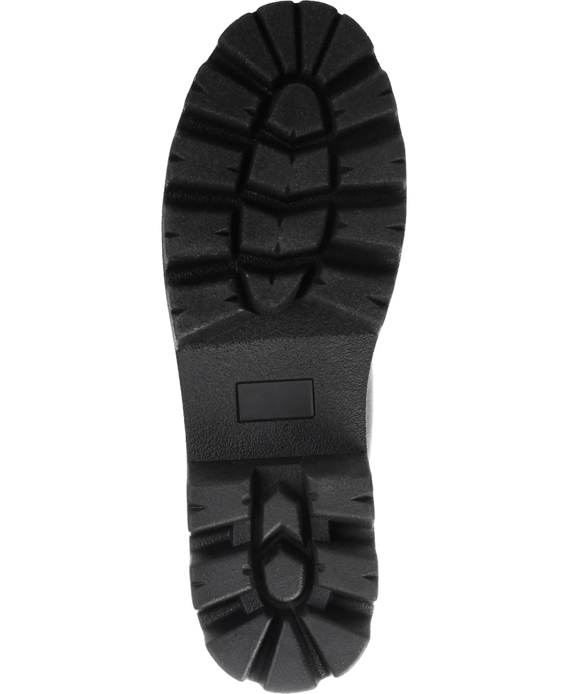 Journee Collection Women's Elinor Lace Up Lug Booties