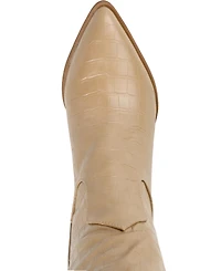 Journee Collection Women's Therese Wide Width Wide Calf Block Heel Knee High Dress Boots