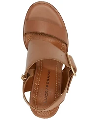 Lucky Brand Women's Darnah Cutout Block-Heel City Sandals