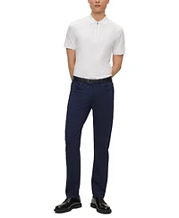 Boss by Hugo Boss Men's Zip Placket Slim-Fit Polo Shirt