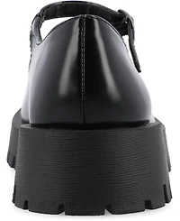 Journee Collection Women's Kamie Lug Sole Mary Jane Flats