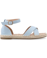 Journee Collection Women's Lyddia Espadrille Flat Sandals